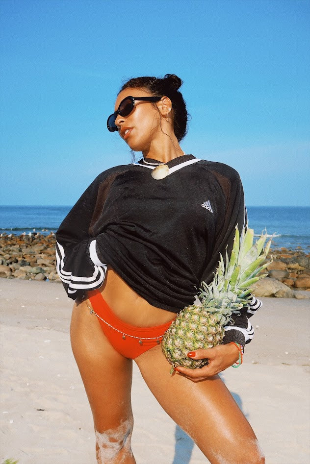 Maria Bottoms- Red Hand-Dyed