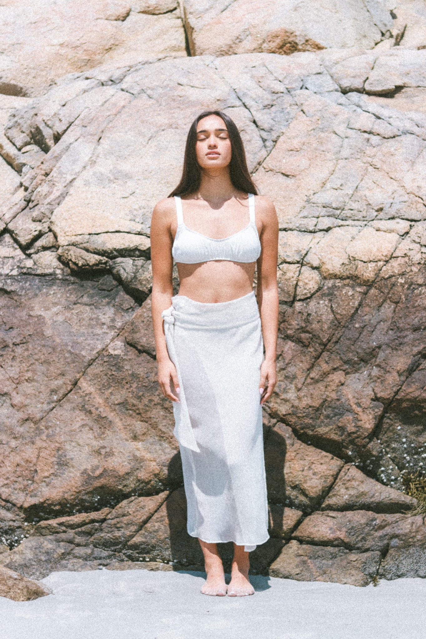 The Lemonikia Wrap | Ivory