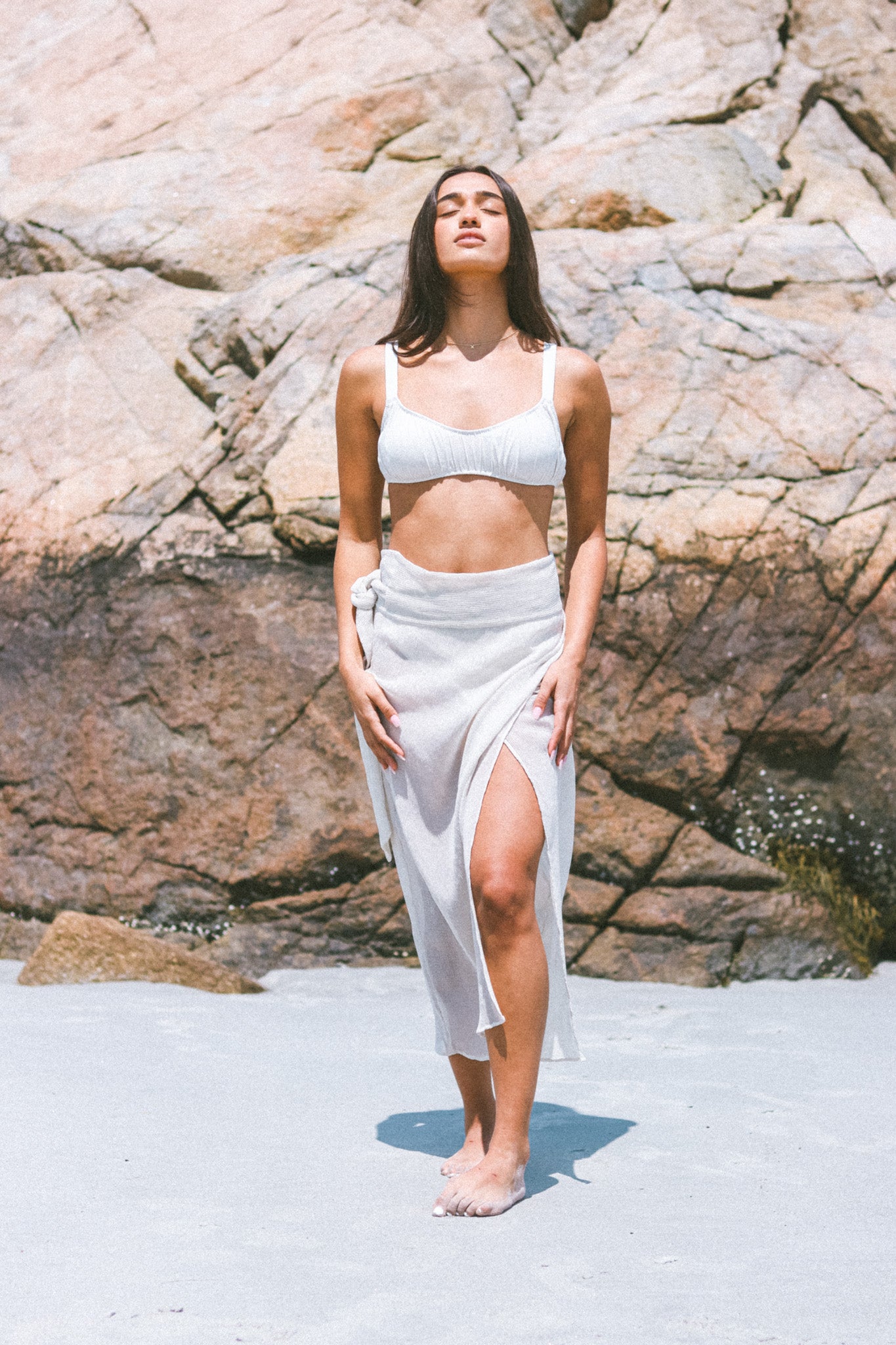 The Lemonikia Wrap | Ivory
