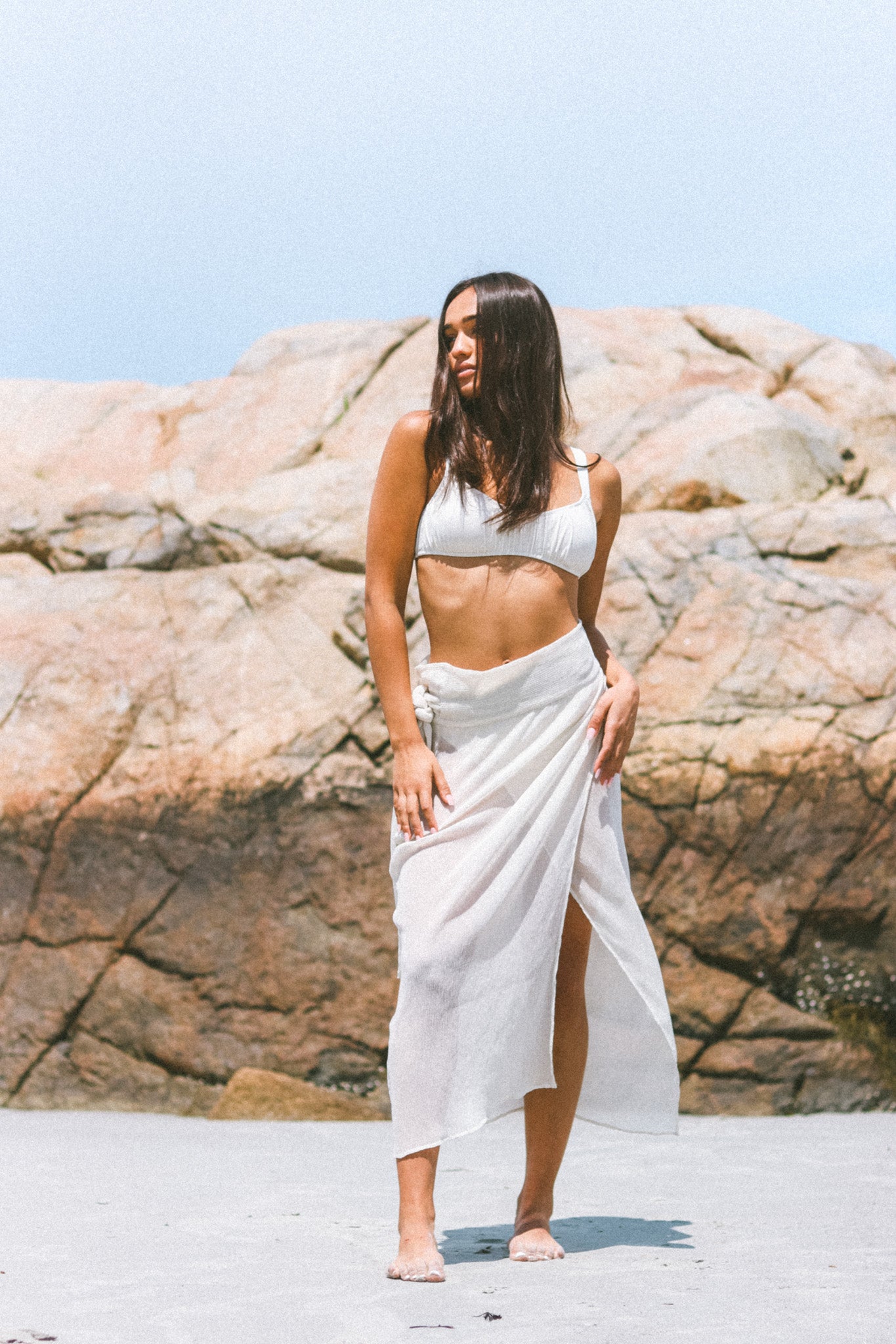 The Lemonikia Wrap | Ivory
