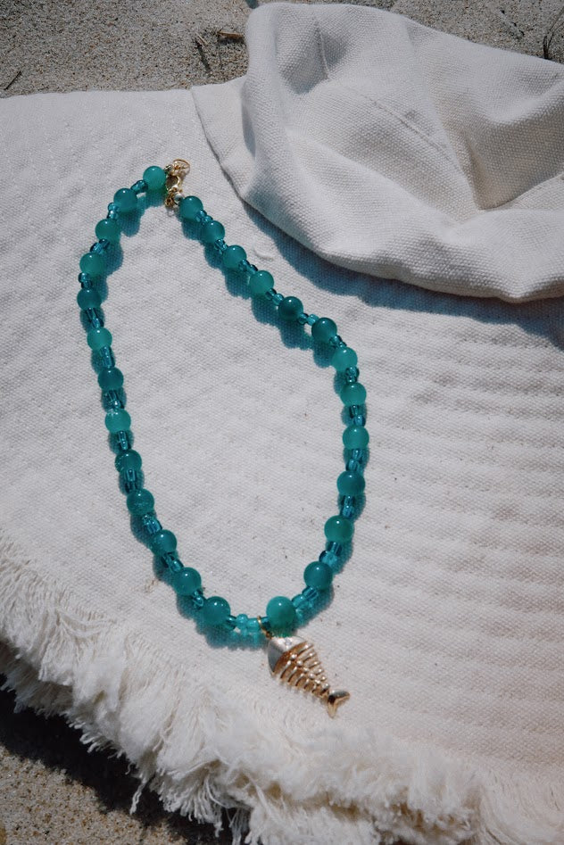 Turquoise Beaded Necklace