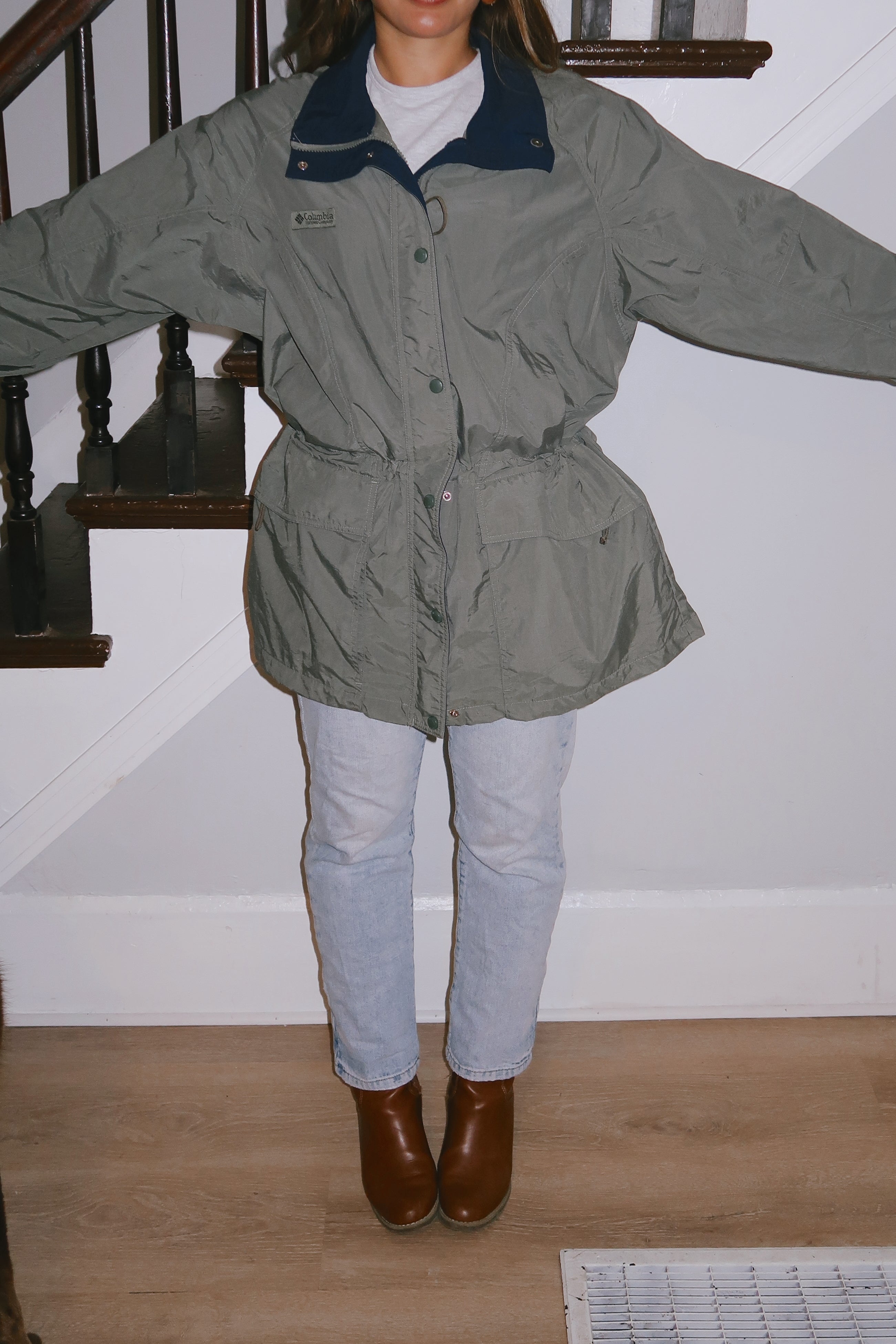 90's Olive Green Parka