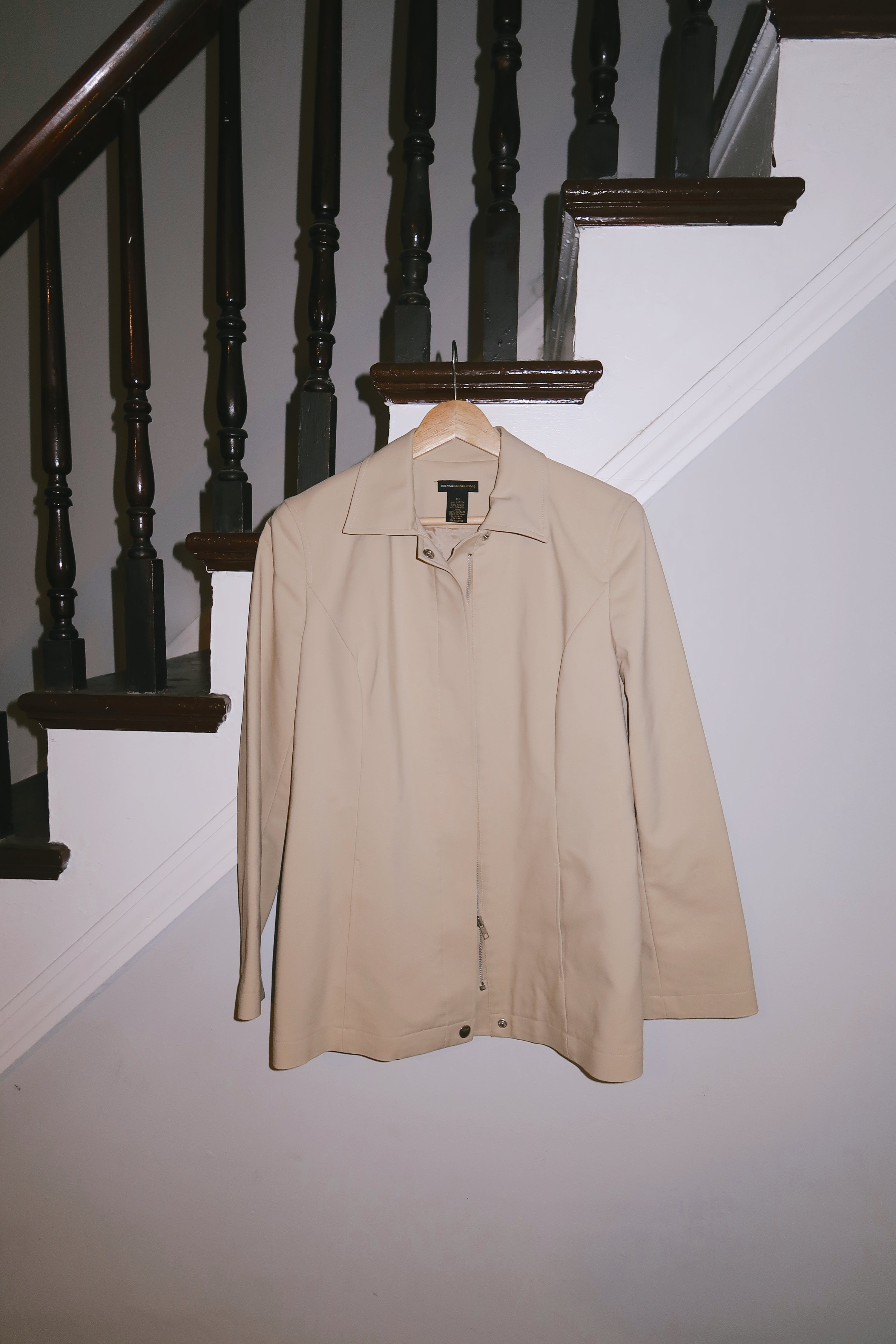 Classic Taupe Tailored Jacket