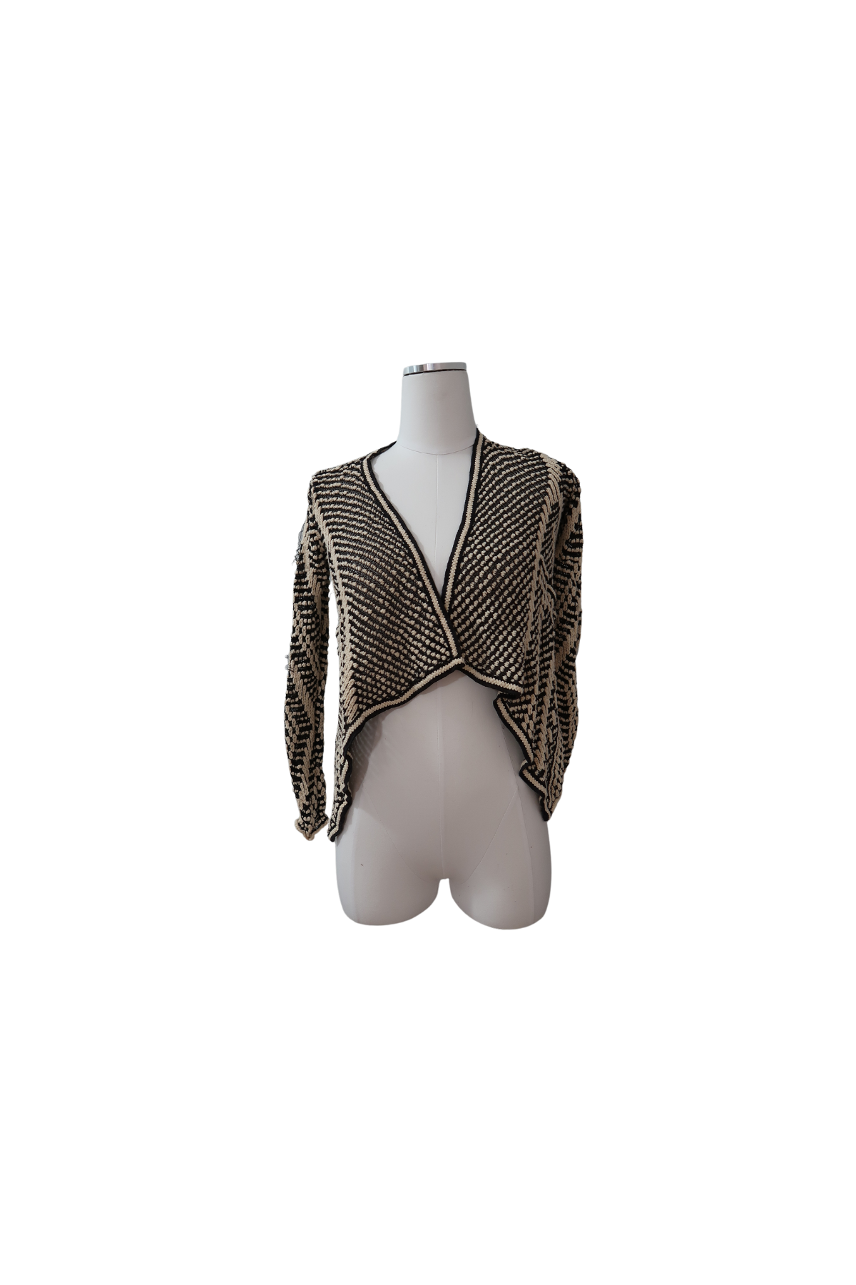 Upcycled Knit One-Shoulder Top
